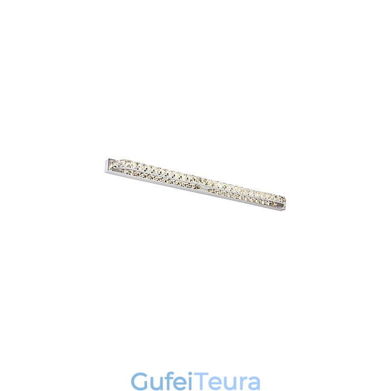 ארוכות מנורת מראה מנורת אמבטיה אורות מתכת וקריסטל קיר אור