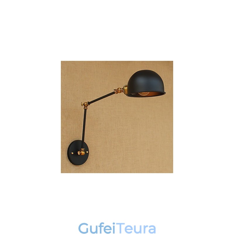 מסעדת בר נוסטלגי יצירתי מנורת קיר עם זרוע ארוכה