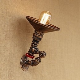 תכונת ציור רטרו כפרי עבור אורות זרוע נדנדת אור סיבוב מיני בסגנון מיני אורות קיר