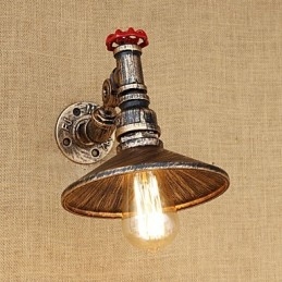 תכונת ציור רטרו כפרי עבור אורות זרוע נדנדת אור סיבוב מיני בסגנון מיני אורות קיר