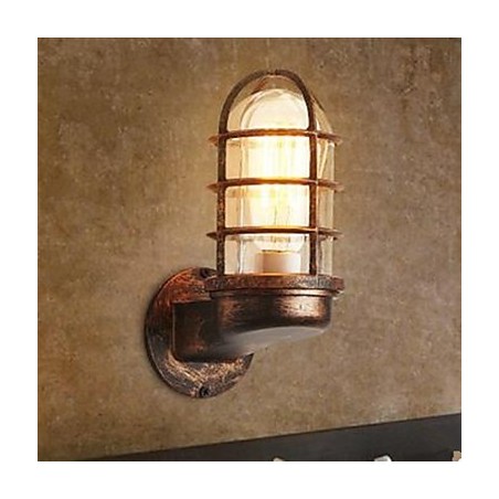 סלון בית קפה חנות בגדים בר מרפסת מנורת קיר רטרו