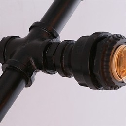 צינור מים וינטג' אוהב לב יצירתי אורות קיר סלון תעשייתי מסעדה ברים בית קפה קישוט פמוטי קיר