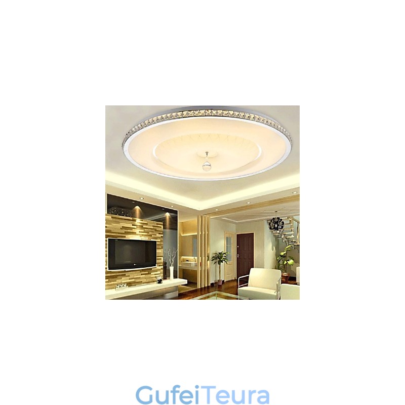 Flush Mount Crystal מתכת מודרנית עכשווית