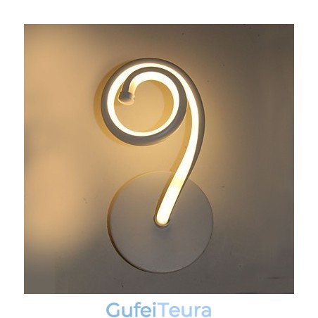 מנורת פשוטה מודרנית מנורת קיר מנורת קיר מנורת אלומיניום מסדרון תאורת מרפסת