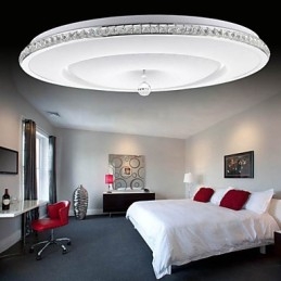 Flush Mount Crystal מתכת מודרנית עכשווית