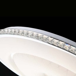 Flush Mount Crystal מתכת מודרנית עכשווית