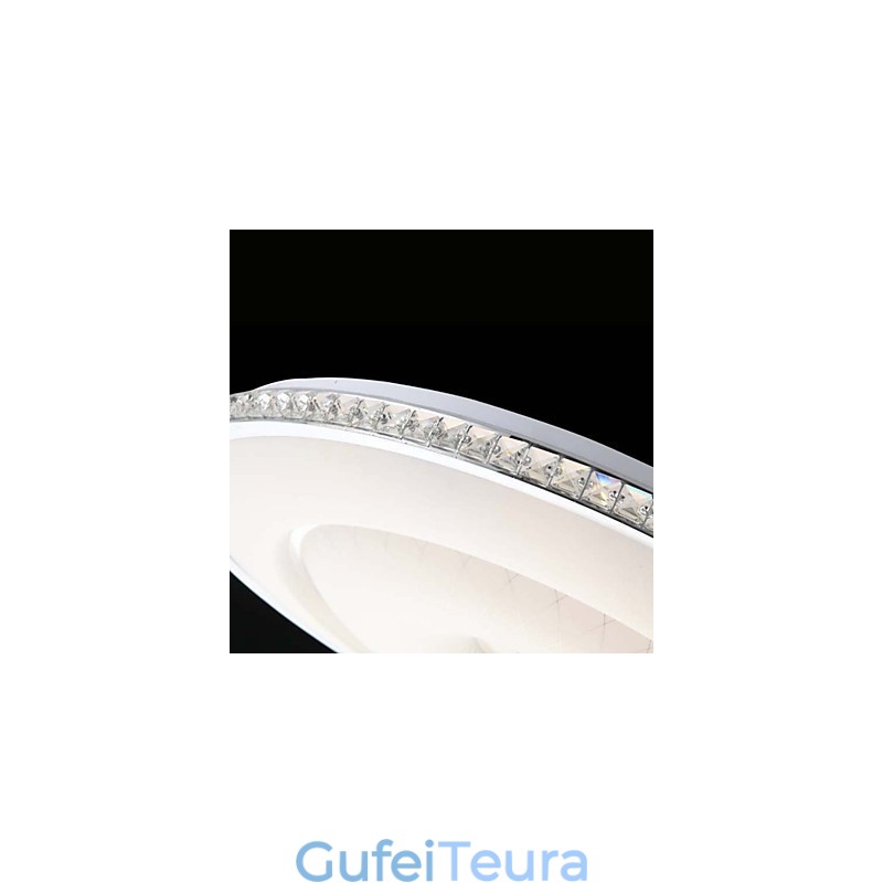 Flush Mount Crystal מתכת מודרנית עכשווית
