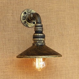 כפרי לודג' כפרי תכונת ציור רטרו עבור פמוטי קיר מיני בסגנון אור אווירה