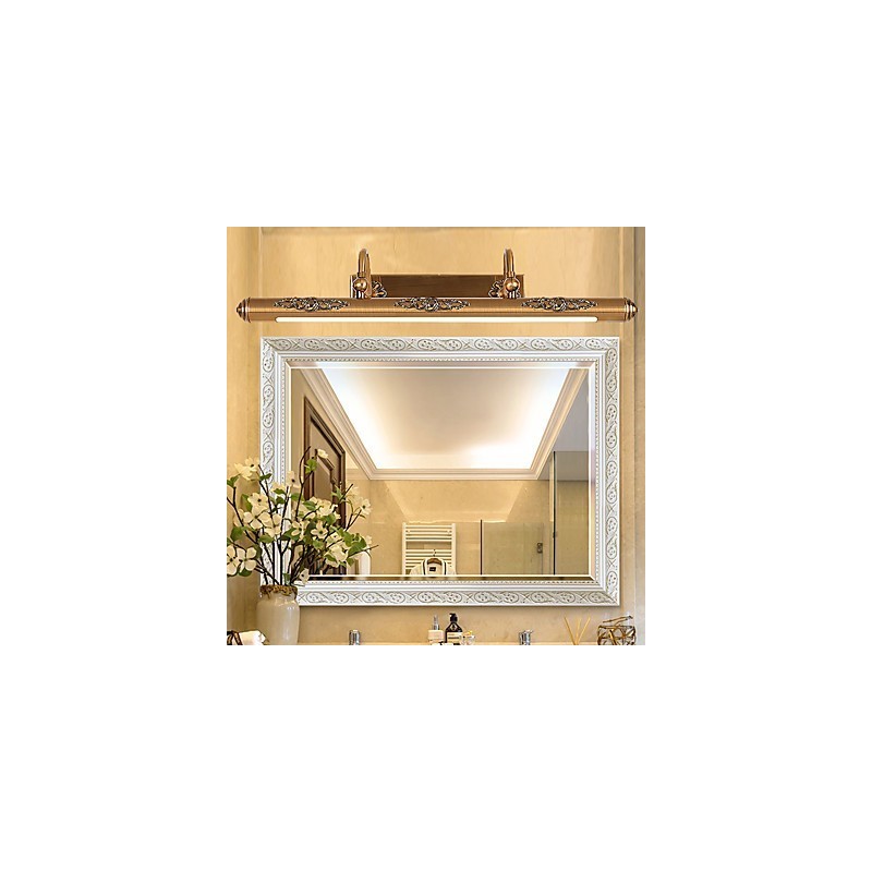 מנורת מראה 80 ס"מ 1 תכונת פליז עתיק מסורתית עבור