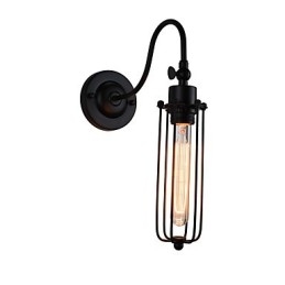 כפרי לודג' תכונת ציור קלאסי מסורתי עבור אורות קיר אורות קיר Downlight