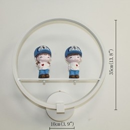 המלון החדש חדר שינה מנורת קיר מנורת אלומיניום מודרני מינימליסטי קירות אורות מעבר מנורה דקורטיבית מנורות חדר ילדים