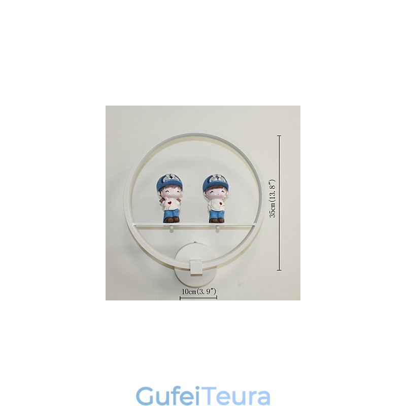 המלון החדש חדר שינה מנורת קיר מנורת אלומיניום מודרני מינימליסטי קירות אורות מעבר מנורה דקורטיבית מנורות חדר ילדים