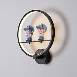 המלון החדש חדר שינה מנורת קיר מנורת אלומיניום מודרני מינימליסטי קירות אורות מעבר מנורה דקורטיבית מנורות חדר ילדים