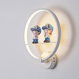 המלון החדש חדר שינה מנורת קיר מנורת אלומיניום מודרני מינימליסטי קירות אורות מעבר מנורה דקורטיבית מנורות חדר ילדים