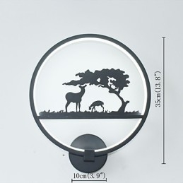 הנורדי מודרני מינימליסטי אלומיניום מנורת קיר מנורת מעבר מדרגות חדר שינה מנורת קיר מנורת קיר מנורת מסדרון מלון