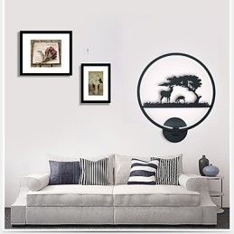 הנורדי מודרני מינימליסטי אלומיניום מנורת קיר מנורת מעבר מדרגות חדר שינה מנורת קיר מנורת קיר מנורת מסדרון מלון