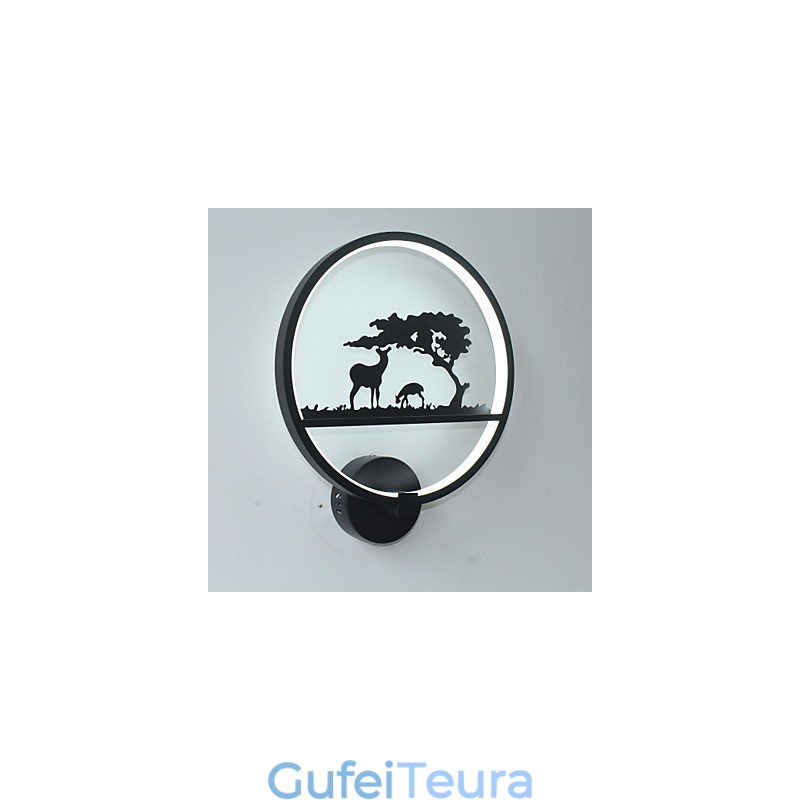 הנורדי מודרני מינימליסטי אלומיניום מנורת קיר מנורת מעבר מדרגות חדר שינה מנורת קיר מנורת קיר מנורת מסדרון מלון