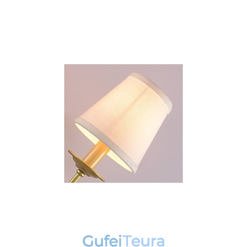 כפרי לודג' פשוט ציור וינטג' מאפיין אור סביבתי קיר פמוטים קיר אור