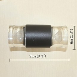 תכונה פשוטה משולבת עבור מנורת קיר פמוטי קיר עם אור סביבתי