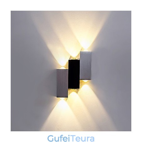 תכונה מודרנית עכשווית מוברש עבור תאורת סביבה תאורת קיר מנורת קיר