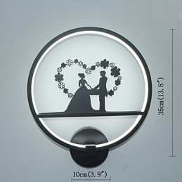 מוצר אלומיניום מנורת קיר מודרני מינימליסטי יצירתי מנורת קיר רקע סלון אופנתי קיר מרפסת מנורת אורות מסדרון