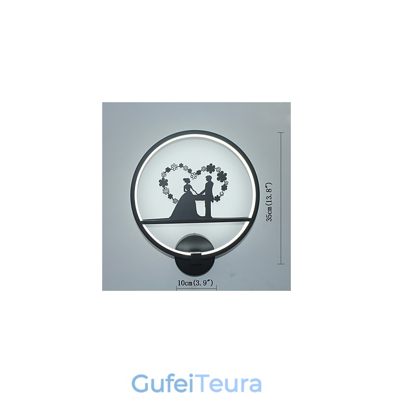 מוצר אלומיניום מנורת קיר מודרני מינימליסטי יצירתי מנורת קיר רקע סלון אופנתי קיר מרפסת מנורת אורות מסדרון