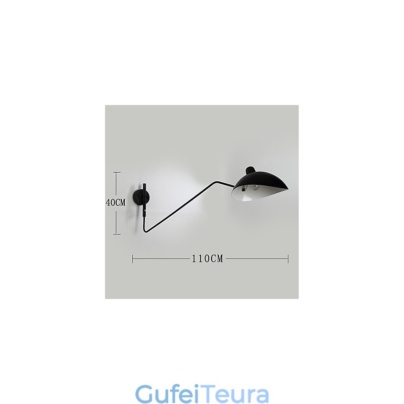 לופט אמריקאי כפרי בסגנון תעשייתי אורות קיר וינטג' לחדר קנטינה חדר קפה חדר קפה ובר לקשט מנורת קיר