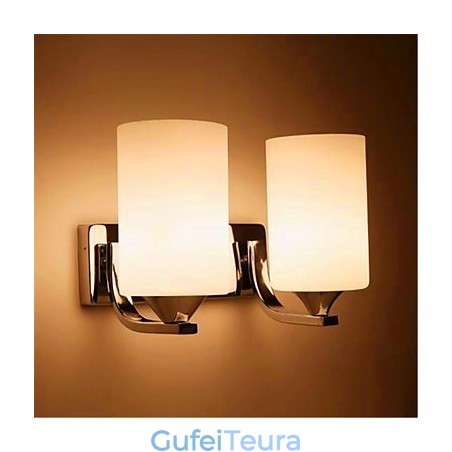 פשוט סלון חם חדר שינה מסדרון מסדרון מרפסת מנורת קיר כפולה