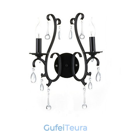 מדינה כרום תכונה עבור מיני סטייל תאורה אווירה קיר פמוטים פנס קיר