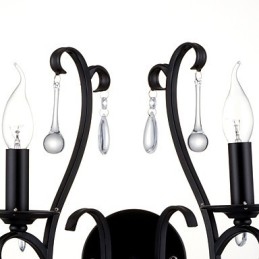 מדינה כרום תכונה עבור מיני סטייל תאורה אווירה קיר פמוטים פנס קיר