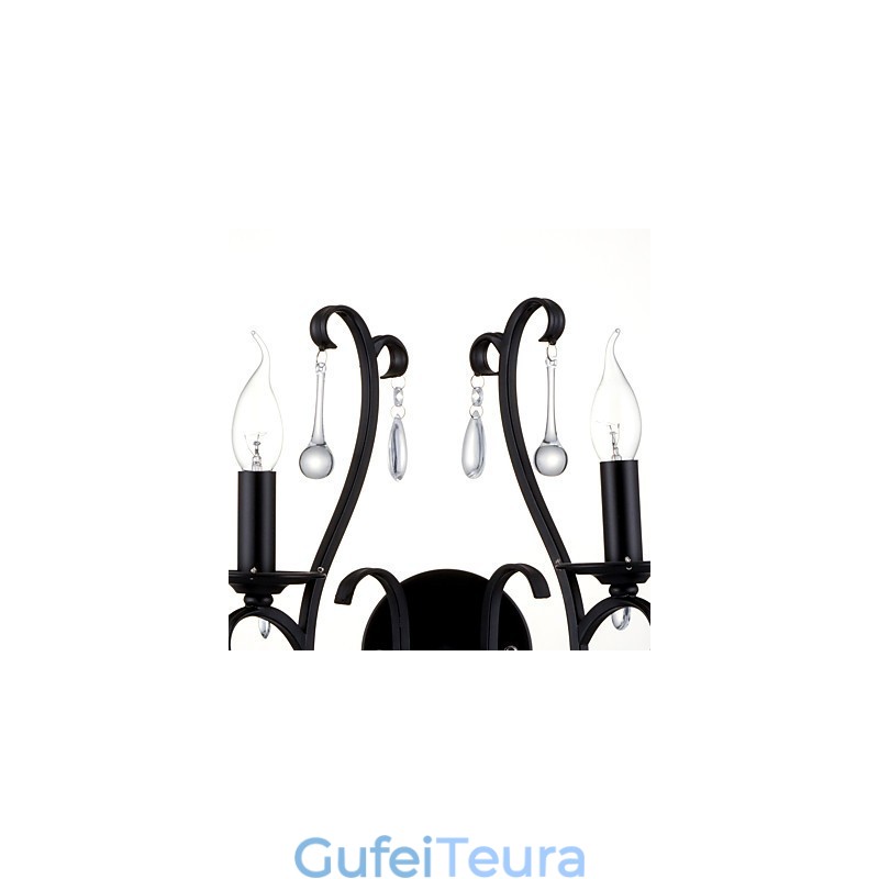 מדינה כרום תכונה עבור מיני סטייל תאורה אווירה קיר פמוטים פנס קיר