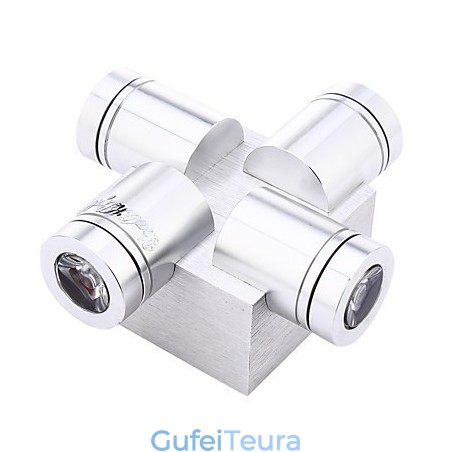 מנורה ליד המיטה מנורת קיר מנורת קיר חדר שינה סלון מסדרון מלון מודרני מינימליסטי Creative צלב מנורת קיר V