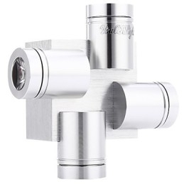 מנורה ליד המיטה מנורת קיר מנורת קיר חדר שינה סלון מסדרון מלון מודרני מינימליסטי Creative צלב מנורת קיר V