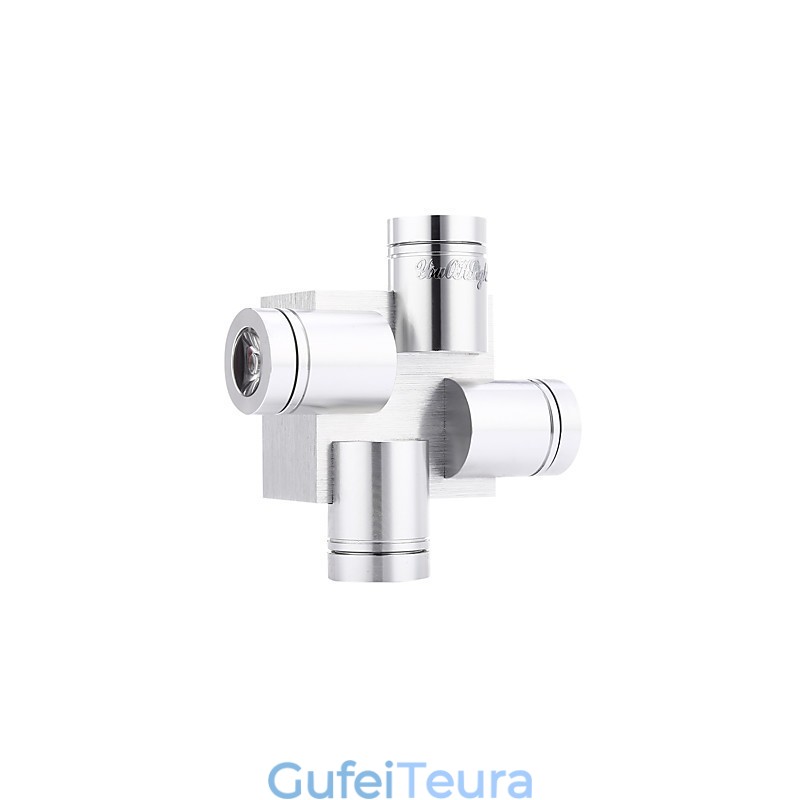 מנורה ליד המיטה מנורת קיר מנורת קיר חדר שינה סלון מסדרון מלון מודרני מינימליסטי Creative צלב מנורת קיר V