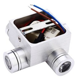 מנורה ליד המיטה מנורת קיר מנורת קיר חדר שינה סלון מסדרון מלון מודרני מינימליסטי Creative צלב מנורת קיר V