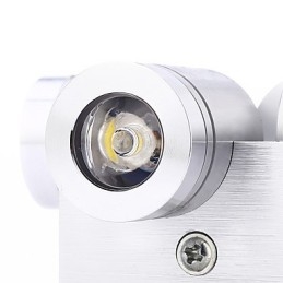 מנורה ליד המיטה מנורת קיר מנורת קיר חדר שינה סלון מסדרון מלון מודרני מינימליסטי Creative צלב מנורת קיר V