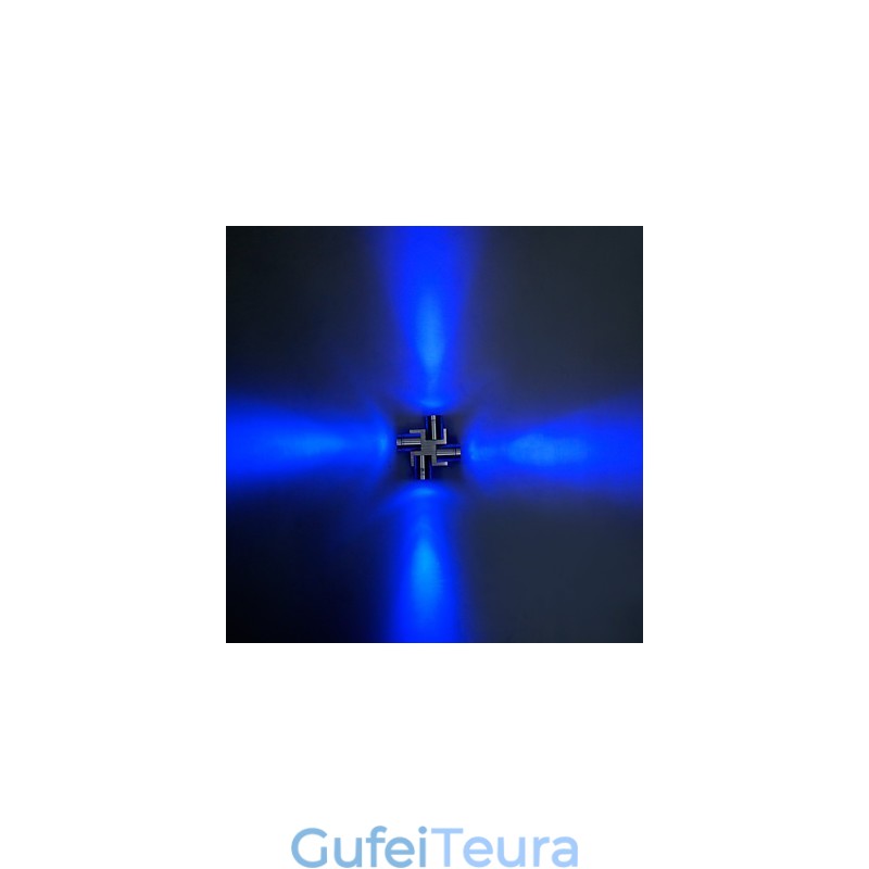 מנורה ליד המיטה מנורת קיר מנורת קיר חדר שינה סלון מסדרון מלון מודרני מינימליסטי Creative צלב מנורת קיר V