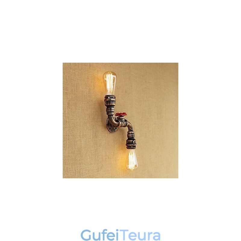 כפרי לודג' כפרית פליז תכונה עבור מיני סגנון אור אווירה קיר פמוטים קיר אור