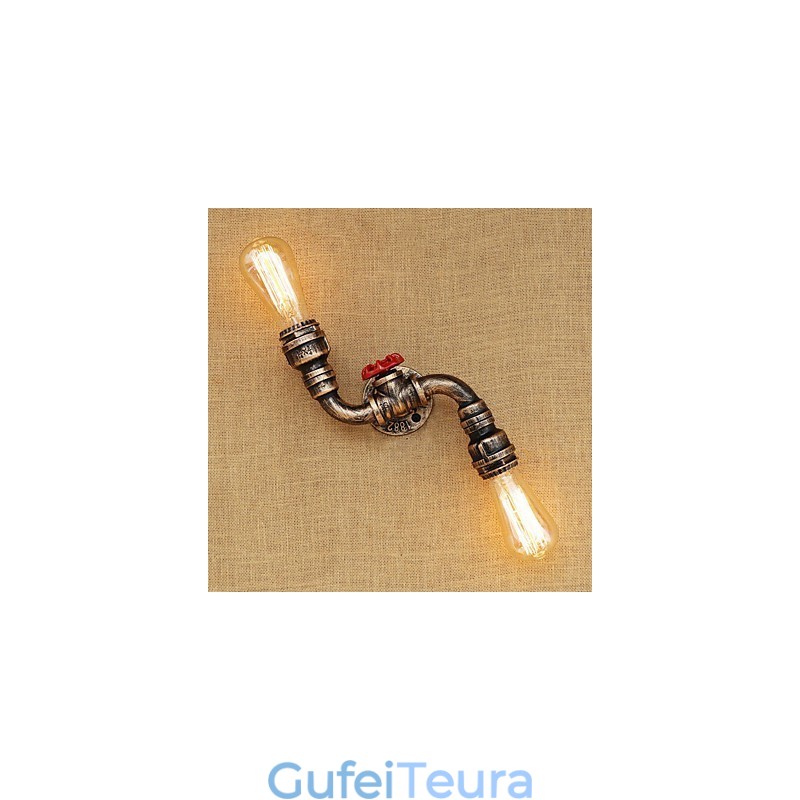 כפרי לודג' כפרית פליז תכונה עבור מיני סגנון אור אווירה קיר פמוטים קיר אור