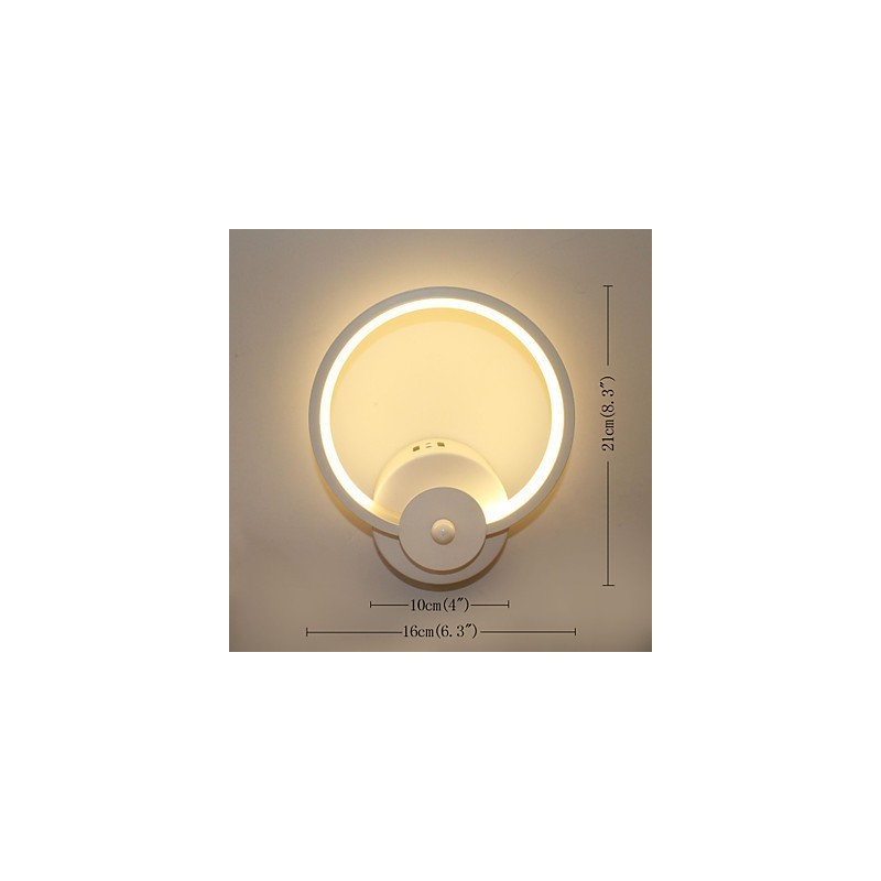 מנורת ליד המיטה מינימליסטית מודרנית יצירתית משובצת מנורה מדרגות כניסה תאורת קיר לחדר שינה