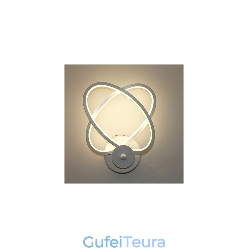 מנורת קיר יצירתית ליד המיטה מסדרון מחקר אופנה מנורת אלומיניום