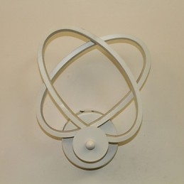 מנורת קיר יצירתית ליד המיטה מסדרון מחקר אופנה מנורת אלומיניום