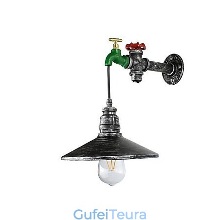 קיר אור קיר כפרי לודג' תכונת ציור עבור אור סביבתי קיר פמוטים קיר אור