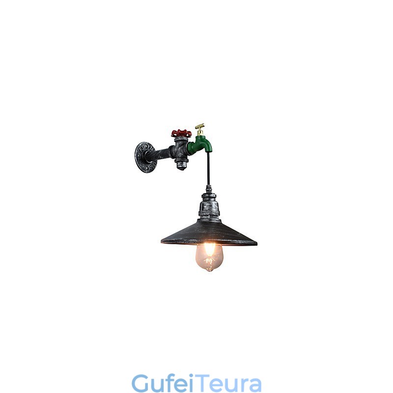 קיר אור קיר כפרי לודג' תכונת ציור עבור אור סביבתי קיר פמוטים קיר אור