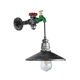 קיר אור קיר כפרי לודג' תכונת ציור עבור אור סביבתי קיר פמוטים קיר אור