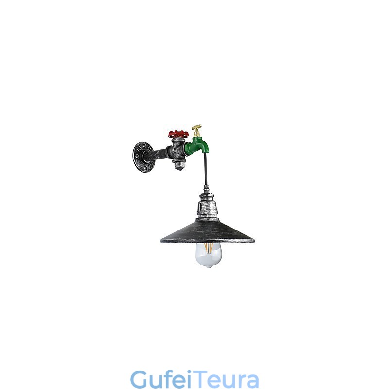 קיר אור קיר כפרי לודג' תכונת ציור עבור אור סביבתי קיר פמוטים קיר אור