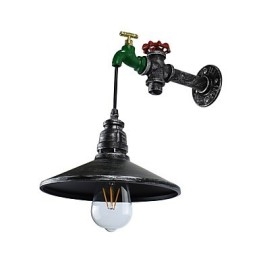 קיר אור קיר כפרי לודג' תכונת ציור עבור אור סביבתי קיר פמוטים קיר אור