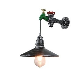 קיר אור קיר כפרי לודג' תכונת ציור עבור אור סביבתי קיר פמוטים קיר אור