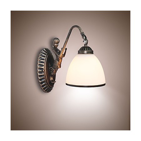 סגנון אירופאי רטרו סלון חדר שינה מנורת קיר מרפסת מנורת קיר מרפסת בית קפה מנורת קיר