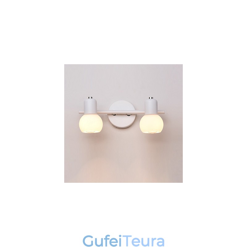 מנורת קיר זכוכית מודרנית עכשווית תכונה אור סביבתי קיר פמוטים קיר אור